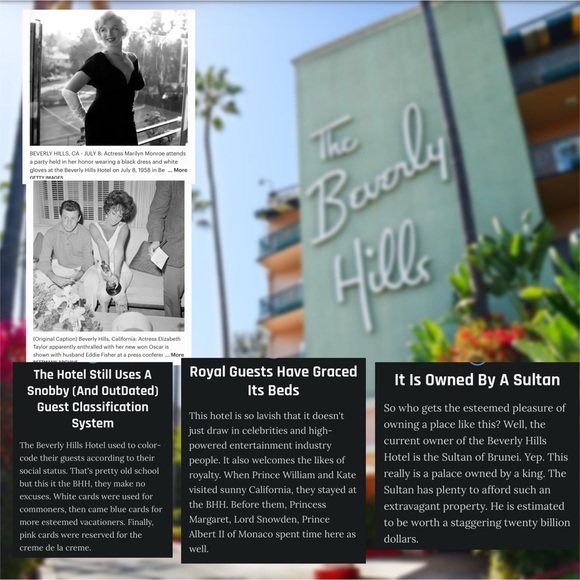 Beverly Hills Hotel Vintage Matchbooks ( 1 never struck) and a free 2nd one used - Picture 6 of 16